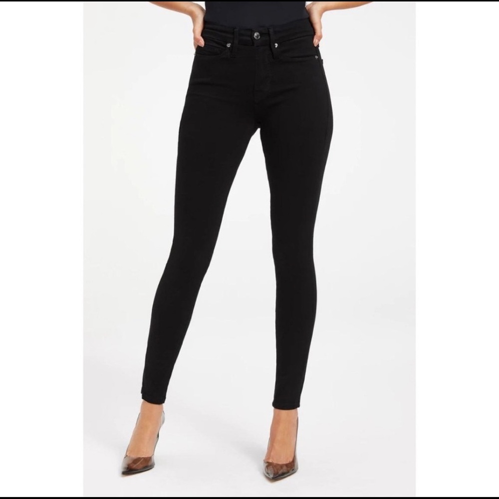 Good American Good Legs Black Skinny Jeans 28 / 6